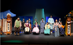 마당극 토끼외전 무대